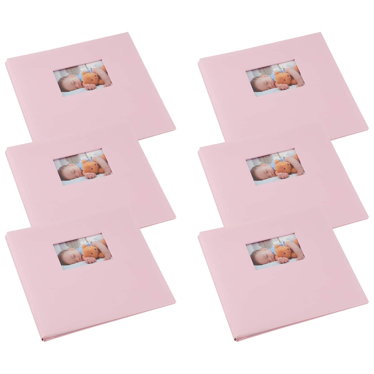 6 Pack: Cloth Scrapbook Album by Recollections®, 12" x 12"